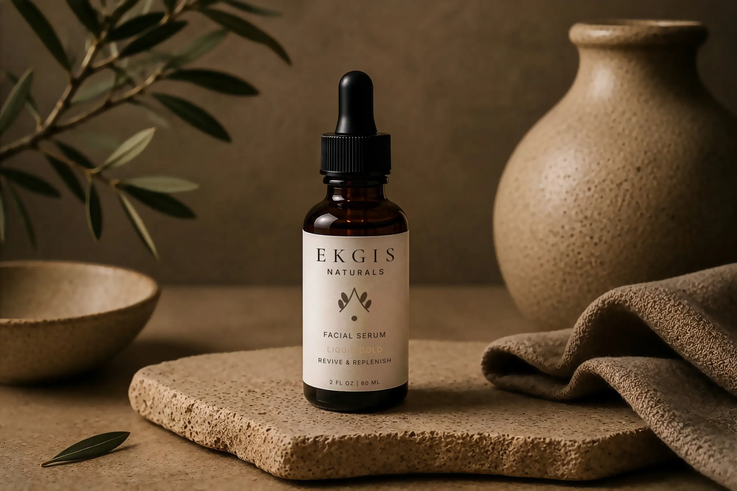 EKGIS Facial Serum and face care products